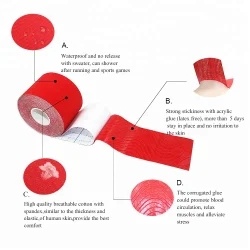Kinesiology Muscle Tape Crepe Bandage Dhesive Tape Medical Tape