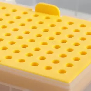 Wholesale Plastic 96 Wells Holes 10UL Pipette Tips Box Laboratory Plasticware