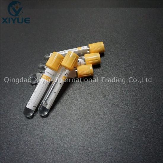 Gel Clot Activator Tube Disposable Glass Vacuum Blood Collection Tubes