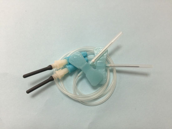 Medical Disposable Butterfly Blood Collection Needle (23G) with Ce & ISO