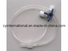High Quality Medical Disposable Three Way Stopcock with Extension Tube