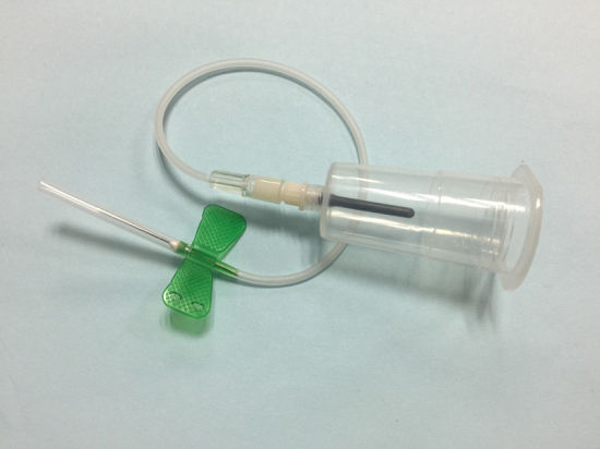 Disposable Medical Blood (21G) Collection Needle for Tube with Ce & ISO