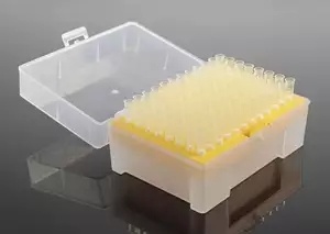 Wholesale Plastic 96 Wells Holes 10UL Pipette Tips Box Laboratory Plasticware