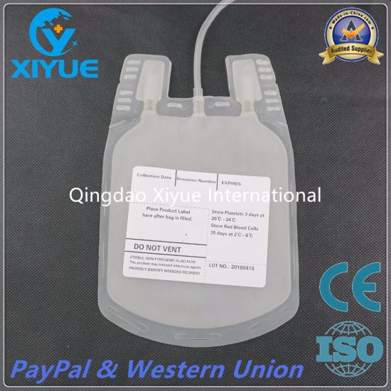 Cpda-1 Disposable Triple Blood Bag with Ce&ISO