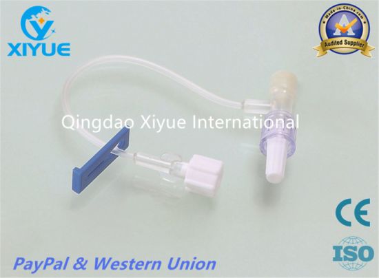Needle Free Connector with Extension Tube
