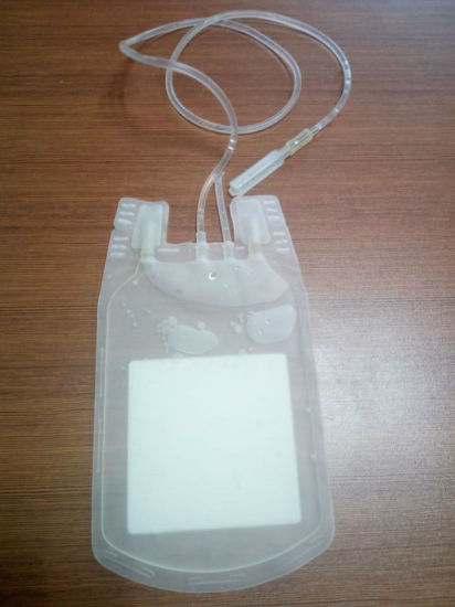 Medical Disposable PVC Blood Bag for Hospital
