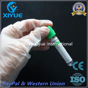 Disposable Lithium Heparin Medical Vacuum Blood Tube with Ce&ISO