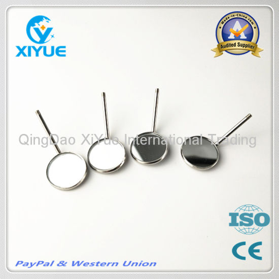 Dental Specialized Instruments No 4 Plain Mouth Examination Stainless Steel Mirror Heads
