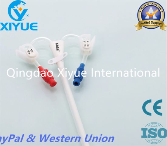 Medical Disposable Hemodialysis Catheter with Ce