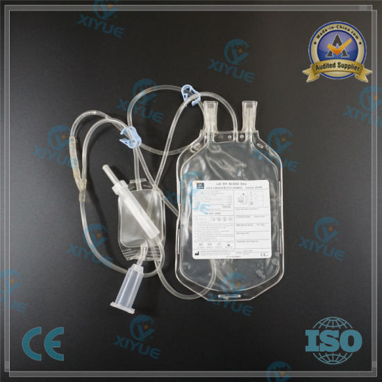Medical Disposable PVC Blood Bag for Hospital Use