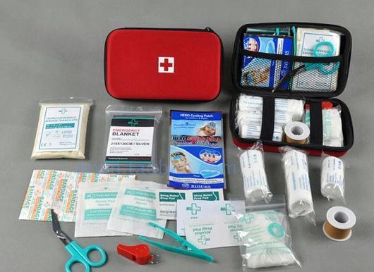 China Travel Home Camping Car Medical First Aid Kit