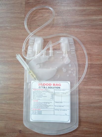 Medical Disposable PVC Blood Bag for Hospital Use