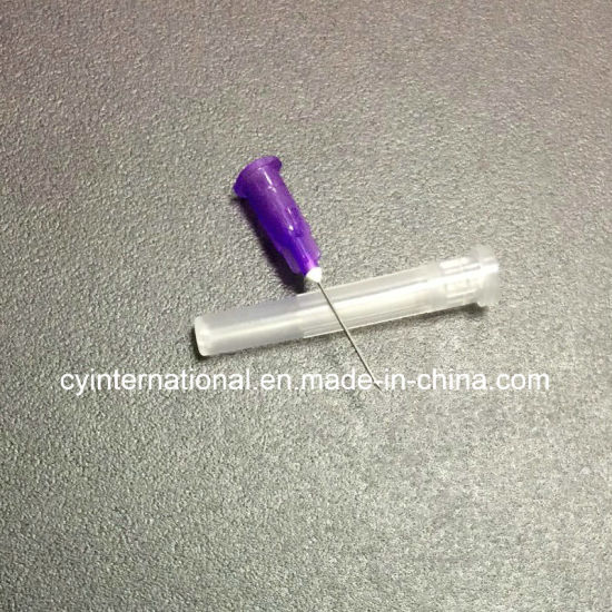 Sterile Hypodermic Needle Syringe Needle 24G for Hospital with Ce