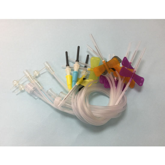 Medical Disposable Blood Collection Needles (22G) with Ce & ISO