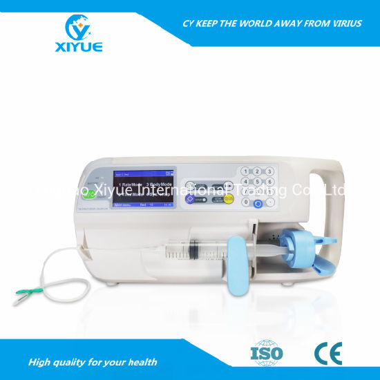 Single or Double Channel Syringe Pump with Drip Sensor and Drug Library
