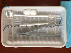 Disposable Dental Kit with Tweezer Probe and Mirror Dental Supplies
