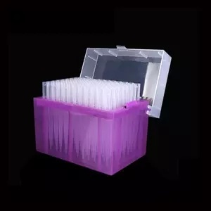 Wholesale Plastic 96 Wells Holes 10UL Pipette Tips Box Laboratory Plasticware