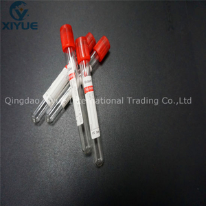 Gel Clot Activator Tube Disposable Glass Vacuum Blood Collection Tubes