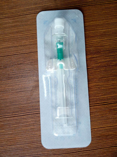 Disposable Medical Sterile IV Cannula Intravenous Catheter with Wing 18g