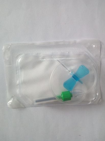 High Quality Medical Disposable Buterfly Needle (21G) for Blister Package
