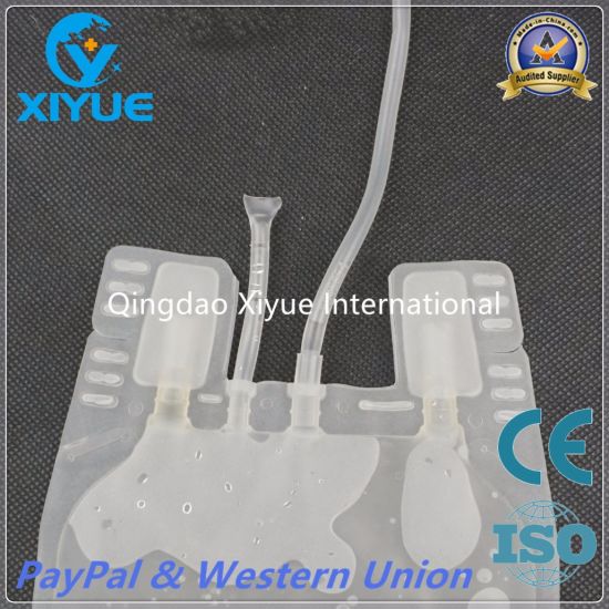 Disposable Single Blood Bag with Needle Protector/Collection Tube/Sampling Pouch