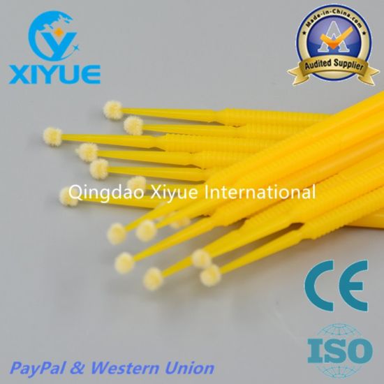 Yellow Color Dental Micro Brush