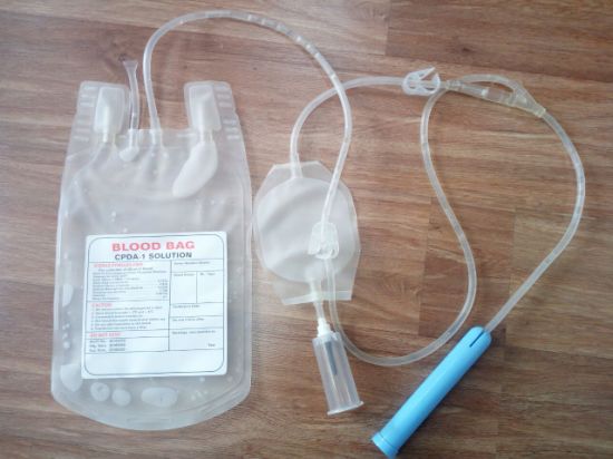 Medical Disposable PVC Blood Bag for Hospital Use
