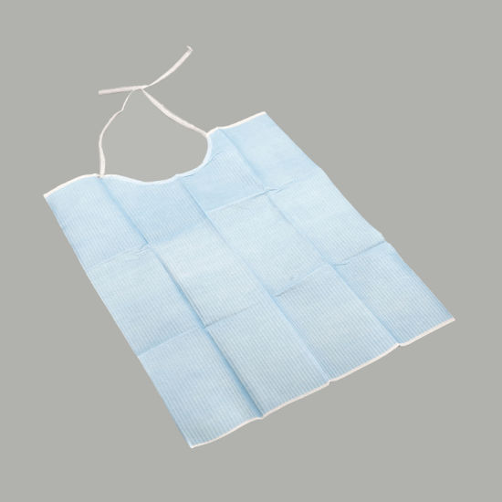 Disposable Colorful Dental Bibs for Adult or Children