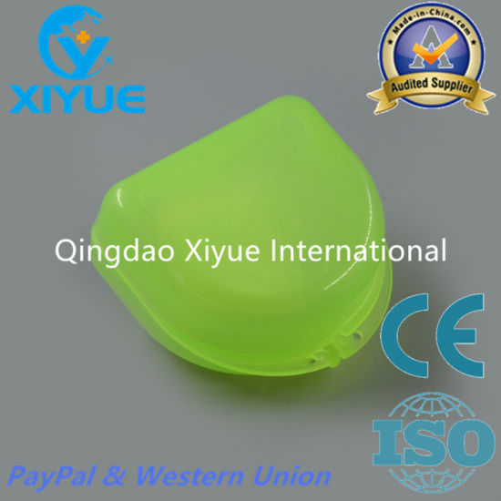 Light Green Ladder Shape Denture Box