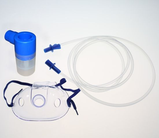 Disposable Medical Nebulizer Set with Oxygen Breathing Mask