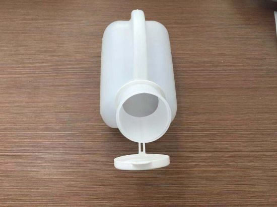 Hot Sale Square 1200ml Plastic PE Urine Bag Battle
