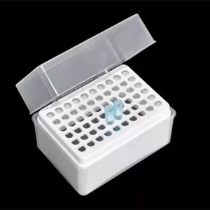 Wholesale Plastic 96 Wells Holes 10UL Pipette Tips Box Laboratory Plasticware