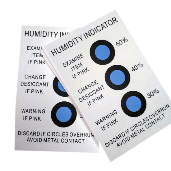 Humidity Indicator Card Four Dots Environmental Protection Humidity 3 Dots Card