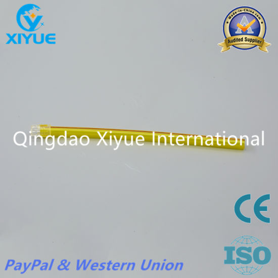 Yellow Dental Plastic Disposable Saliva Ejector for Oral Care