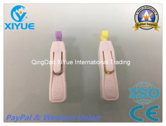 New Single Use Safety Blood Lancet / Collection Needle with Ce & ISO
