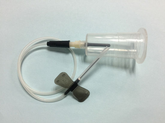 Medical Disposable Blood Collection Needles (22G) with Ce & ISO