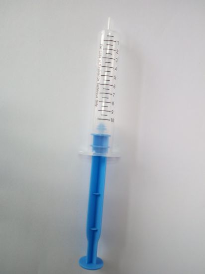 Disposable Medical Syringe with Colorful Rod