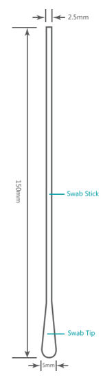 High Quality Collection Swab with Ce Approved