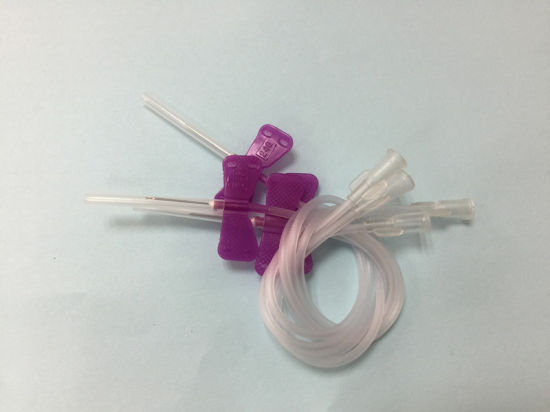 Disposable Medical Butterfly Needle (24G) for Infusion Set with Ce & ISO