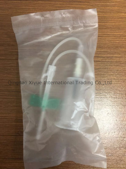 Safety Venous Rebound Blood Collection Needle with Holder