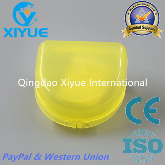 Yellow Color Ladder Shape Denture Box with High Quality
