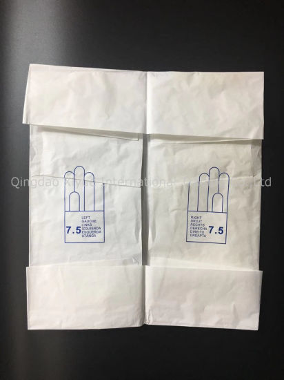 Medical Sterile Latex Powdered Gynaecological Gloves with Ce Certificate