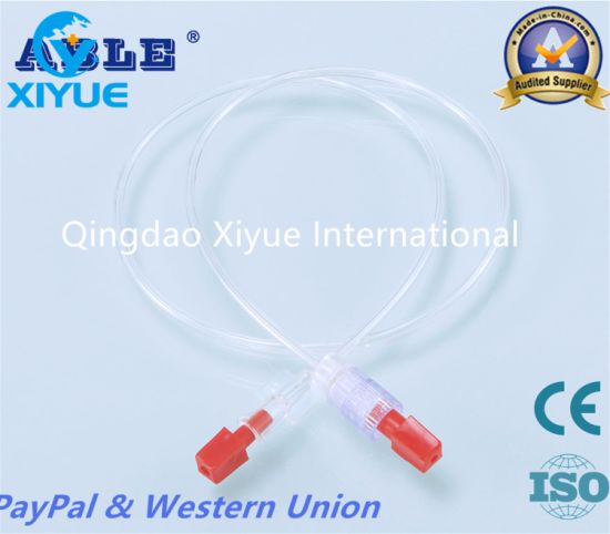 Disposable Needle Free Connector with Extension Tube