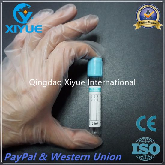 PT Disposable Vacuum Blood Collection Tube with High Quality