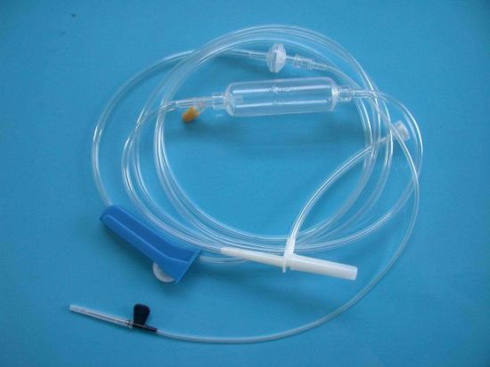 Medical Supply Disposable IV Transfusion Infusion Set with Luer Lock