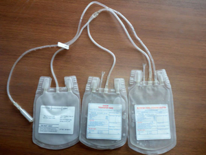 Medical Disposable PVC Blood Bag for Hospital Use