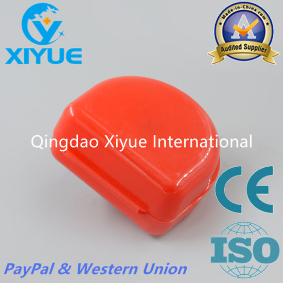 Red Color Ladder Shape Denture Box with High Quality