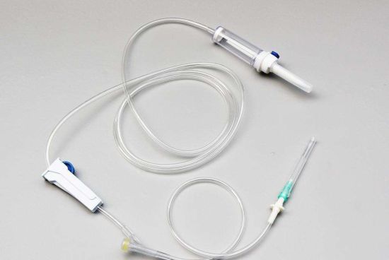 Medical Supply Disposable IV Transfusion Infusion Set with Luer Lock