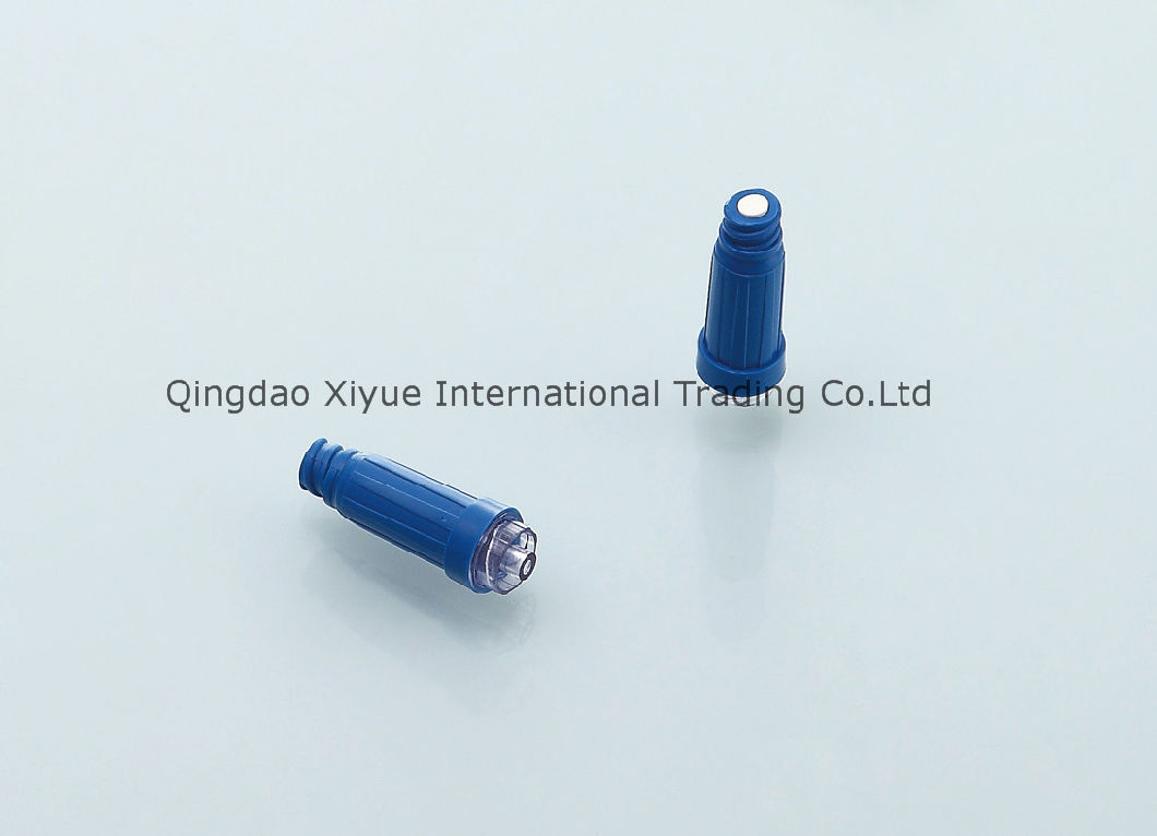 Infusion Set with Needleless Adapters Generally Pressure Needle Connection