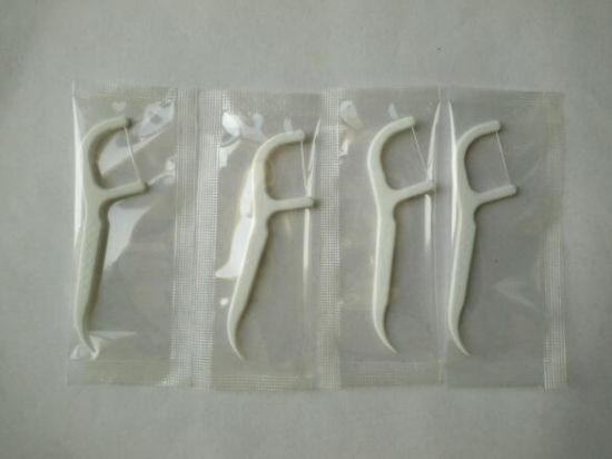 Private Label Plastic Dental Floss Pick with High Quality